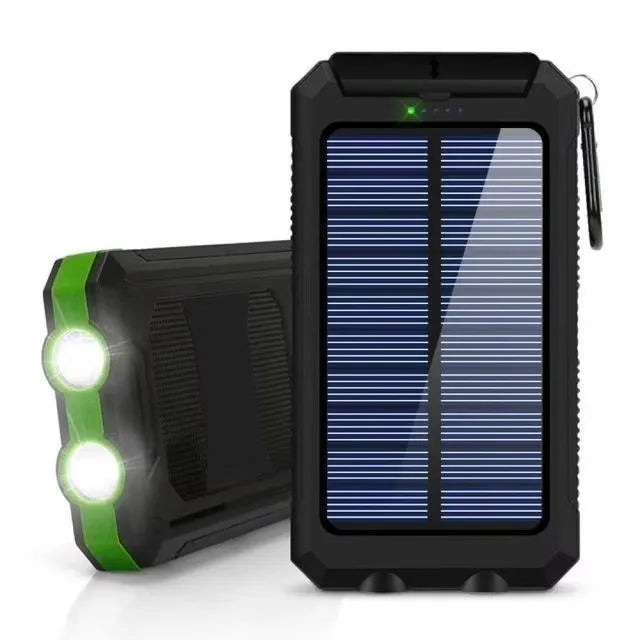 Batterie Solaire Portable 80000mAh — Chargeur Externe Ultra-Capacité
