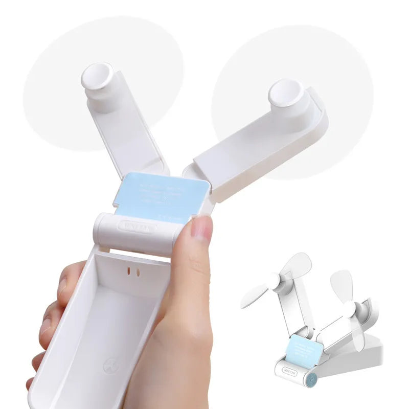 Mini Ventilateur Portable USB — Pliable & Rechargeable