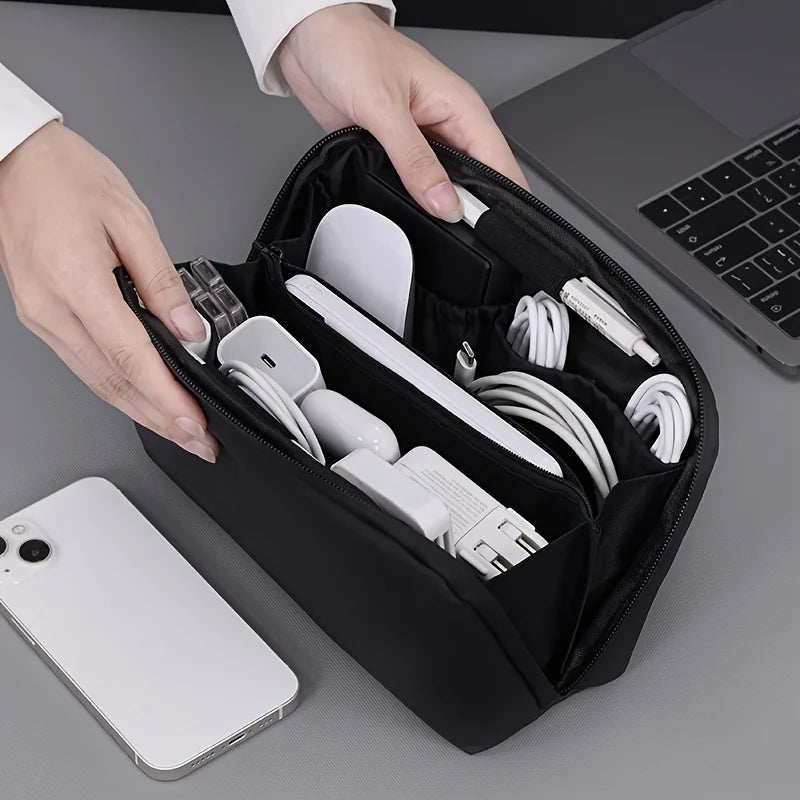Pochette de Rangement Tech — Organisateur Voyage Câbles & Accessoires