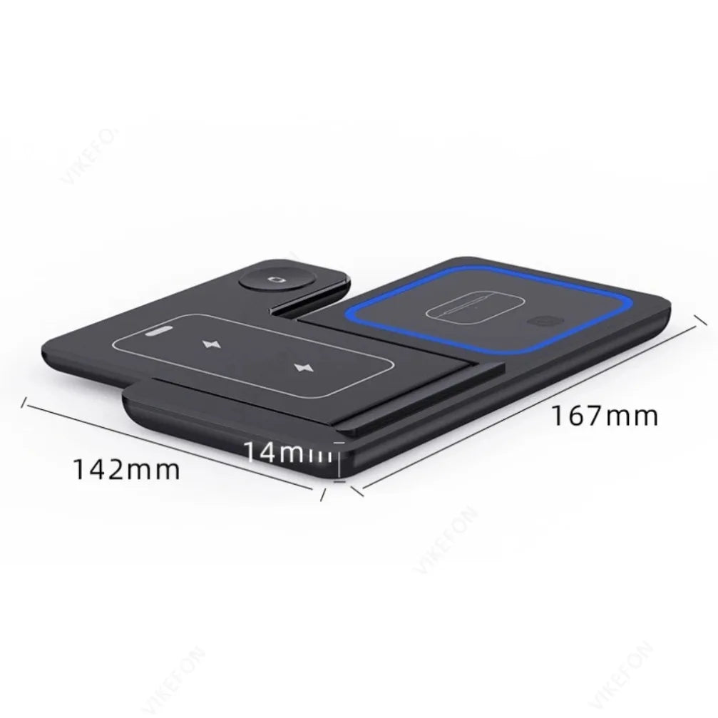 Station de Charge Sans Fil 3-en-1 — iPhone, Apple Watch & AirPods