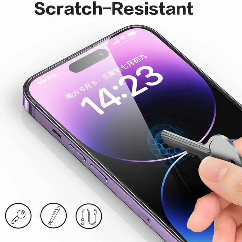 Verre Trempé iPhone — Protection Écran Anti-Rayures | iPhone 11 à 17