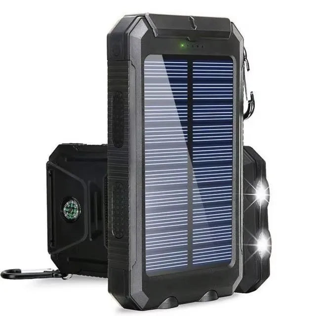 Batterie Solaire Portable 80000mAh — Chargeur Externe Ultra-Capacité