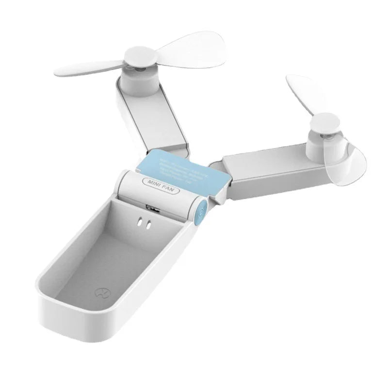 Mini Ventilateur Portable USB — Pliable & Rechargeable