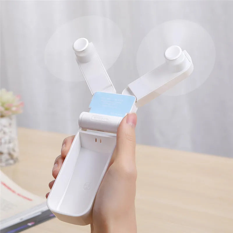 Mini Ventilateur Portable USB — Pliable & Rechargeable