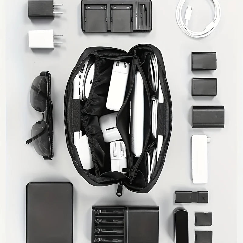 Pochette de Rangement Tech — Organisateur Voyage Câbles & Accessoires