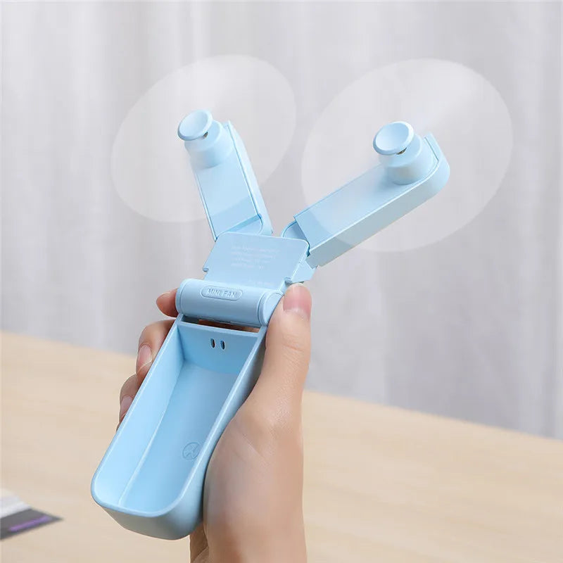 Mini Ventilateur Portable USB — Pliable & Rechargeable